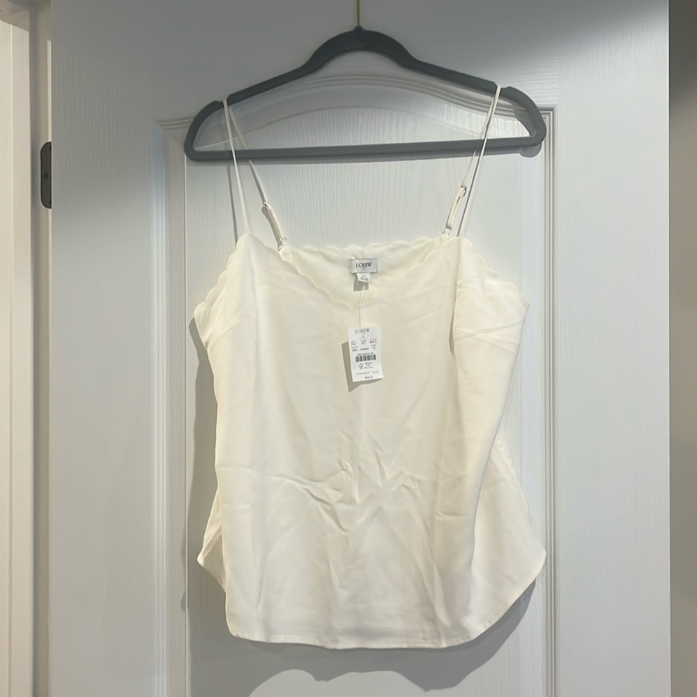 JCrew Off White Cami